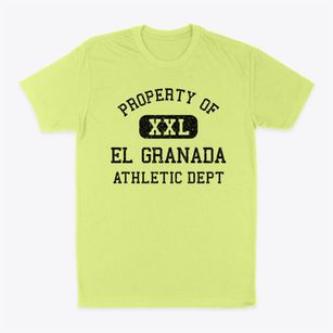 El Granada California Athletic Dept Classic Dad T-Shirt