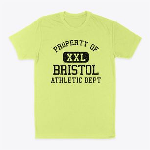 Bristol New Hampshire Athletic Dept Classic Dad T-Shirt