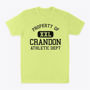 Crandon Wisconsin Athletic Dept Classic Dad T-Shirt