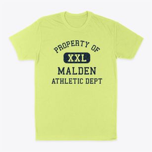 Malden Massachusetts Athletic Dept Classic Dad T-Shirt