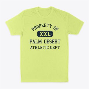 Palm Desert California Athletic Dept Classic Dad T-Shirt