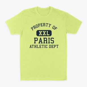 Paris New York Athletic Dept Classic Dad T-Shirt