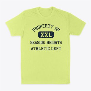 Seaside Heights New Jersey Athletic Dept Classic Dad T-Shirt