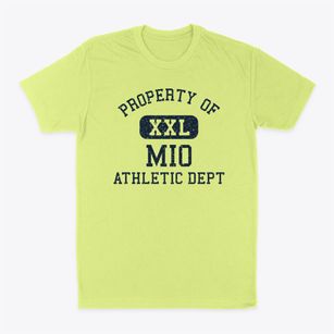 Mio Michigan Athletic Dept Classic Dad T-Shirt