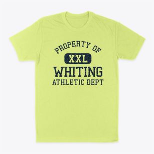 Whiting Wisconsin Athletic Dept Classic Dad T-Shirt