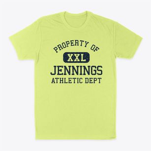 Jennings Missouri Athletic Dept Classic Dad T-Shirt