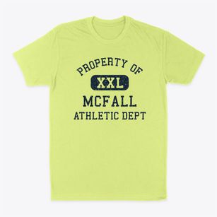 Mcfall Missouri Athletic Dept Classic Dad T-Shirt