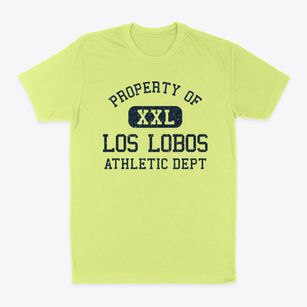 Los Lobos Texas Athletic Dept Classic Dad T-Shirt