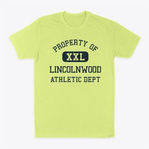 Lincolnwood Illinois Athletic Dept Classic Dad T-Shirt
