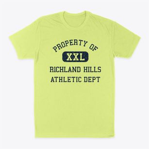Richland Hills Texas Athletic Dept Classic Dad T-Shirt