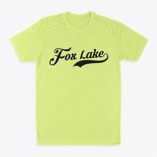 Fox Lake Wisconsin Vintage Team Classic Dad T-Shirt
