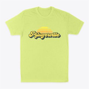 Pflugerville Texas Sublime Sunset Classic Dad T-Shirt