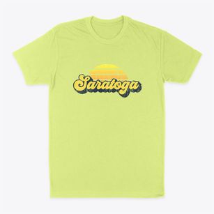 Saratoga New York Sublime Sunset Classic Dad T-Shirt