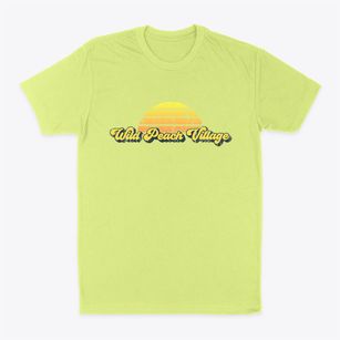 Wild Peach Village Texas Sublime Sunset Classic Dad T-Shirt