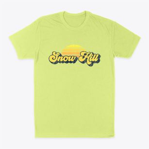 Snow Hill Maryland Sublime Sunset Classic Dad T-Shirt