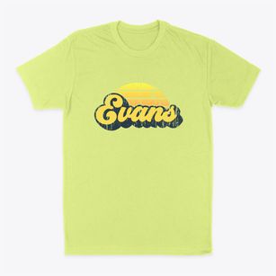 Evans Georgia Sublime Sunset Classic Dad T-Shirt