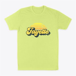 Fayette Maine Sublime Sunset Classic Dad T-Shirt