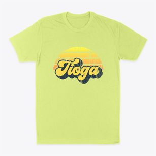 Tioga Texas Sublime Sunset Classic Dad T-Shirt