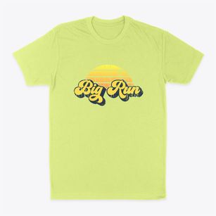 Big Run Pennsylvania Sublime Sunset Classic Dad T-Shirt