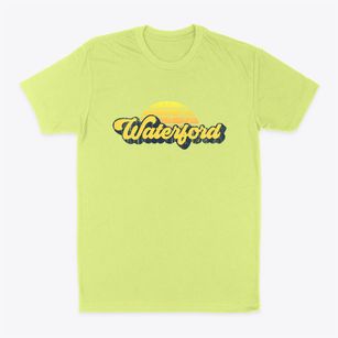 Waterford Connecticut Sublime Sunset Classic Dad T-Shirt