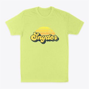 Snyder Nebraska Sublime Sunset Classic Dad T-Shirt