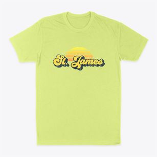 St. James New York Sublime Sunset Classic Dad T-Shirt