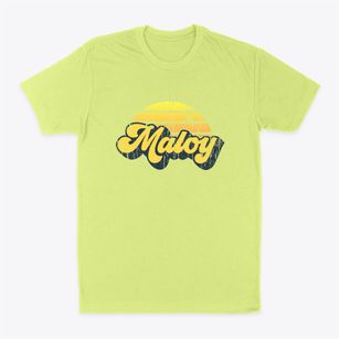 Maloy Iowa Sublime Sunset Classic Dad T-Shirt