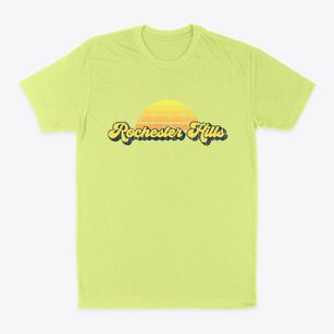 Rochester Hills Michigan Sublime Sunset Classic Dad T-Shirt