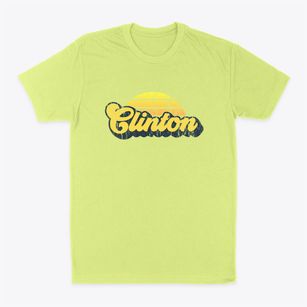 Clinton North Carolina Sublime Sunset Classic Dad T-Shirt