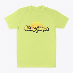 St. Joseph Michigan Sublime Sunset Classic Dad T-Shirt