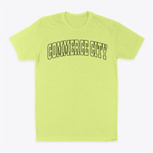 Commerce City Colorado Trendy Block Classic Dad T-Shirt