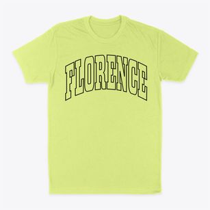 Florence Alabama Trendy Block Classic Dad T-Shirt