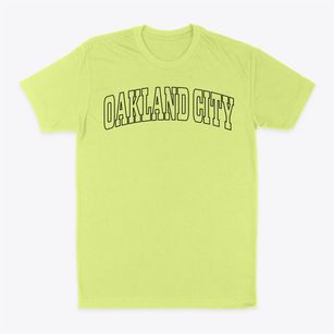 Oakland City Indiana Trendy Block Classic Dad T-Shirt