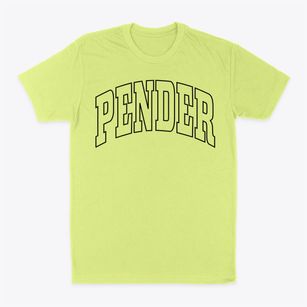 Pender Nebraska Trendy Block Classic Dad T-Shirt