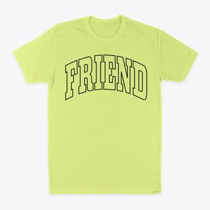 Friend Nebraska Trendy Block Classic Dad T-Shirt
