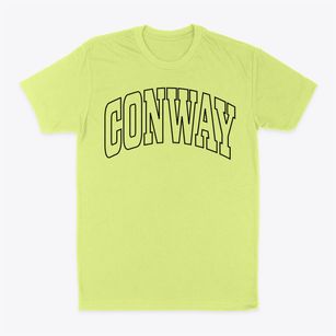 Conway North Carolina Trendy Block Classic Dad T-Shirt