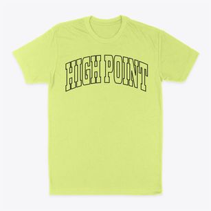 High Point North Carolina Trendy Block Classic Dad T-Shirt