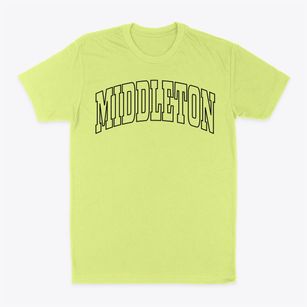 Middleton Tennessee Trendy Block Classic Dad T-Shirt