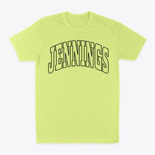 Jennings Oklahoma Trendy Block Classic Dad T-Shirt