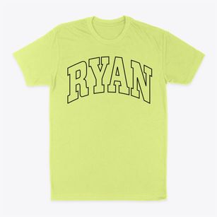 Ryan Iowa Trendy Block Classic Dad T-Shirt
