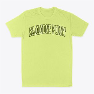 Sammons Point Illinois Trendy Block Classic Dad T-Shirt