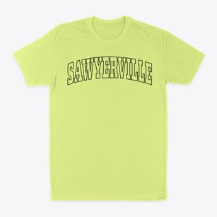 Sawyerville Illinois Trendy Block Classic Dad T-Shirt