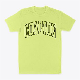 Coalton West Virginia Trendy Block Classic Dad T-Shirt