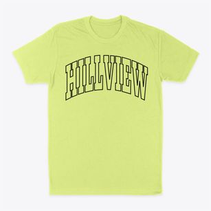Hillview Illinois Trendy Block Classic Dad T-Shirt