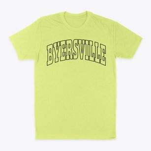 Byersville New York Trendy Block Classic Dad T-Shirt