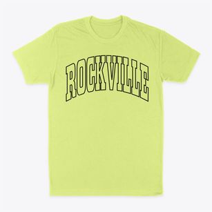 Rockville Maryland Trendy Block Classic Dad T-Shirt