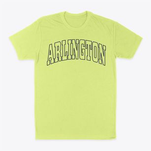 Arlington Virginia Trendy Block Classic Dad T-Shirt
