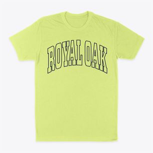 Royal Oak Michigan Trendy Block Classic Dad T-Shirt