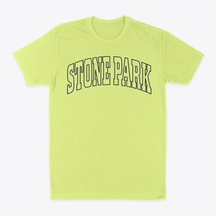 Stone Park Illinois Trendy Block Classic Dad T-Shirt