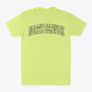 North Berwick Maine Trendy Block Classic Dad T-Shirt